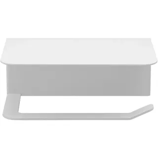 Держатель для туалетной бумаги Aquanet Магнум 336612 белый матовый